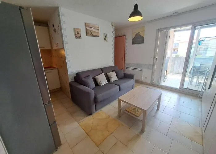 2 Pieces Avec Loggia Amenagee A Marseillan-plage - Fr-1-326-863 Апартаменты *