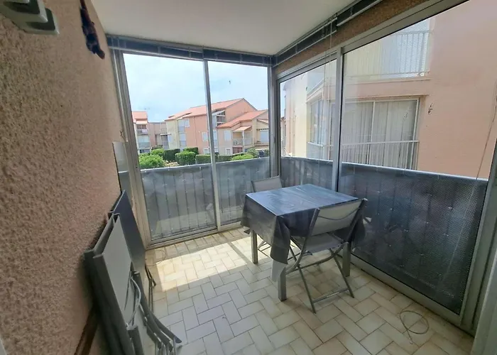 2 Pieces Avec Loggia Amenagee A Marseillan-plage - Fr-1-326-863 Апартаменты Марсейан